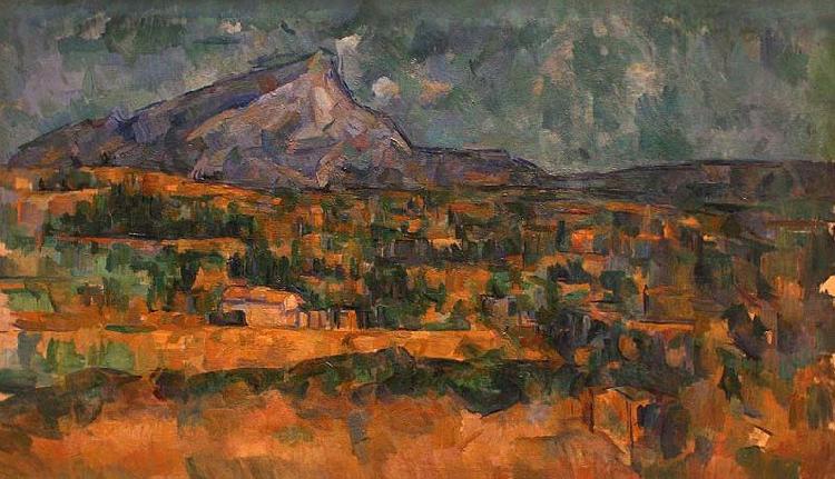 Paul Cezanne Mont Sainte-Victoire oil painting picture